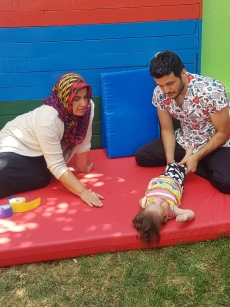 Fizik Tedavi Birimimizi Bah�eye Ta��d�k