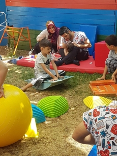 Fizik Tedavi Birimimizi Bah�eye Ta��d�k