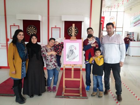 Otizm Farkndal Resim Sergisi Etkinliimiz